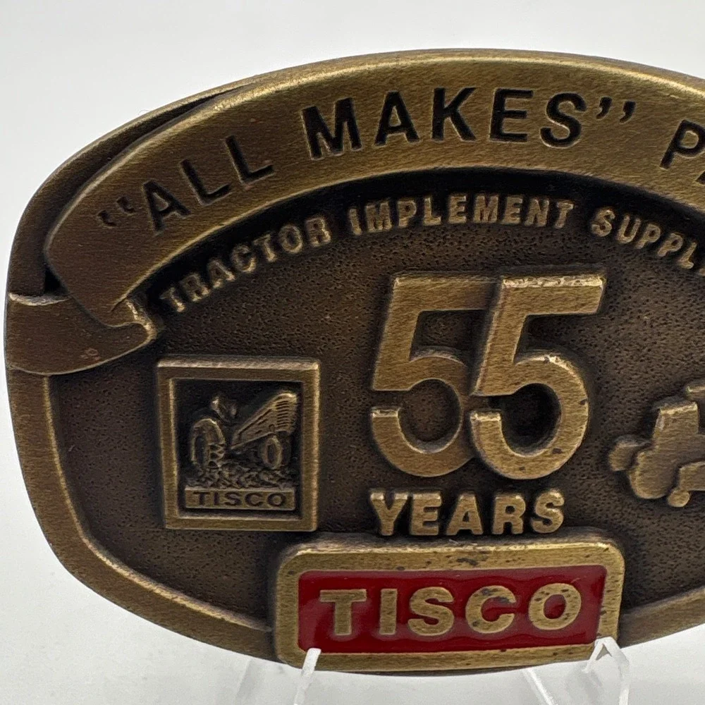 Tisco 55 Years Anniversary Belt Buckle Vintage Series II Limited Edition #1597